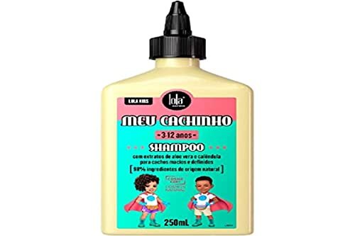 Meu Cachinho Lola Cosmetics szampon dla dzieci w wieku od 3 do 12 lat z 98% naturalnymi składnikami