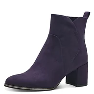 Moda i Uroda OUTLET - Marco Tozzi Damskie buty na obcasie 2-25095-41, purpurowy, 38 EU - miniaturka - grafika 1