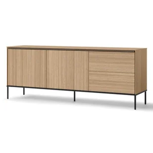 Komoda 2d2s VISSO VI-04 Dąb linearny - Komody - miniaturka - grafika 1