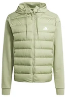 Kurtki męskie - adidas Męska kurtka Essentials Hybrid Down z kapturem, XL - miniaturka - grafika 1