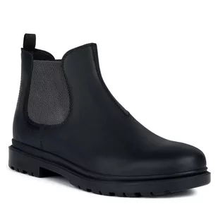 Sztyblety Geox U Andalo U16DDA 000FF C0005 Black/Dk Grey - Botki męskie - miniaturka - grafika 1