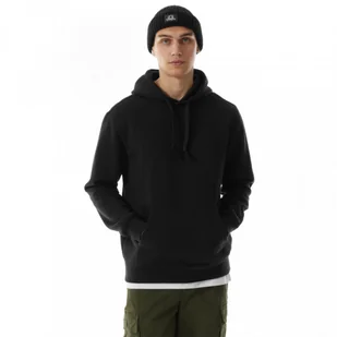Męska bluza dresowa nierozpinana z kapturem Champion Crewneck Hooded Sweatshirt - czarna - CHAMPION - Bluzy sportowe męskie - miniaturka - grafika 1