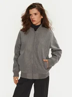 Kurtki damskie - Brave Soul Kurtka bomber LJK-WRENLEY Szary Regular Fit - miniaturka - grafika 1