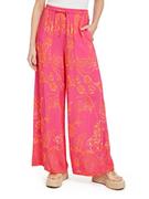 Spodnie damskie - CARTOON Spodnie w kolorze różowo-pomarańczowym - miniaturka - grafika 1