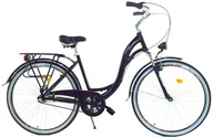 Rowery - Rower Dallas City Alu 28" 3spd - czarny - miniaturka - grafika 1