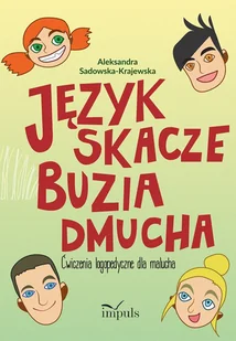 Język skacze buzia dmucha Ćwiczenia logopedyczne Nowa - Pedagogika i dydaktyka - miniaturka - grafika 2