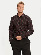 Koszule męskie - Hugo Koszula Kenno 50527863 Czarny Regular Fit - miniaturka - grafika 1