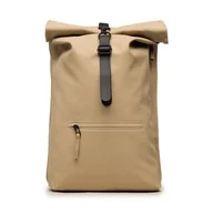 Plecaki - Plecak Rains Rolltop Rucksack 13160 Sand - miniaturka - grafika 1