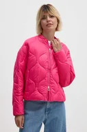 Kurtki damskie - Joop! kurtka damska kolor różowy przejściowa oversize 30042985 - miniaturka - grafika 1