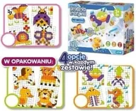 Zabawki interaktywne dla dzieci - Układanka kreatywna E-Edu 120el mix - Artyk - miniaturka - grafika 1