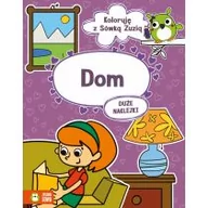 Książki edukacyjne - Dom. Koloruję z sówką Zuzią - Opracowanie zbiorowe - miniaturka - grafika 1