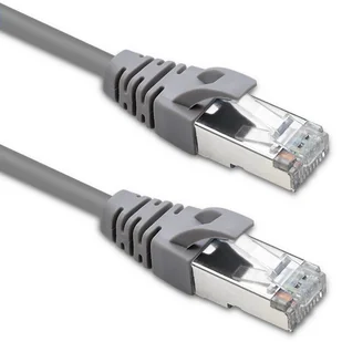 Qoltec Kabel Patchcord FTP CAT5e 2 x RJ-45 2m High speed Gold Ekranowany - Pozostałe akcesoria sieciowe - miniaturka - grafika 1