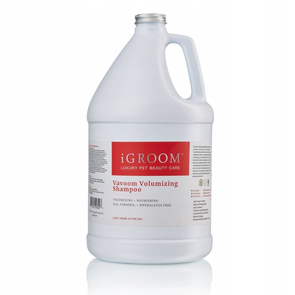 iGroom Vavoom Volumizing 3,8 l szampon zwiększający objętość z bambusa