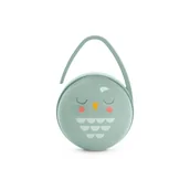 Etui na dokumenty i karty - Suavinex Podwójne Etui Na Smoczki Bonhomia Sowa Miętowa - miniaturka - grafika 1