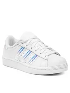 Buty dla dziewczynek - Adidas Buty Superstar C FV3147 Biały - miniaturka - grafika 1