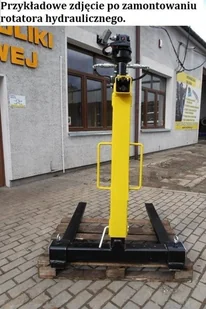 HYLDROBLE Widły do palet hydrauliczne - do wyboru łącznik między rotatorem a widłami (udźwig: 2 T, długość wideł: 1000mm, robocza: 170cm) 80879958 - Wyposażenie gospodarstwa rolnego - miniaturka - grafika 6