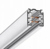 Lampy pozostałe - Molto Luce 3-fazowa szyna prądowa Noa Aluminium 200cm, biała - miniaturka - grafika 1