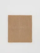 Apaszki i szaliki damskie - Reserved - Dzianinowy komin z wiskozą - beżowy - miniaturka - grafika 1