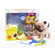 Zabawki interaktywne dla dzieci - Piesek chodzący + akcesoria Icom Polska - miniaturka - grafika 1