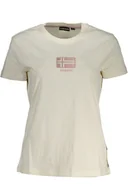 Koszulki i topy damskie - DAMSKI T-SHIRT Z KRÓTKIM RĘKAWEM NAPAPIJRI BIAŁY - miniaturka - grafika 1