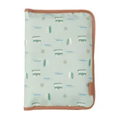 Zestawy naczyń dla dzieci - Fresk Zestaw podróżny Przewijak i organizer Surf - miniaturka - grafika 1