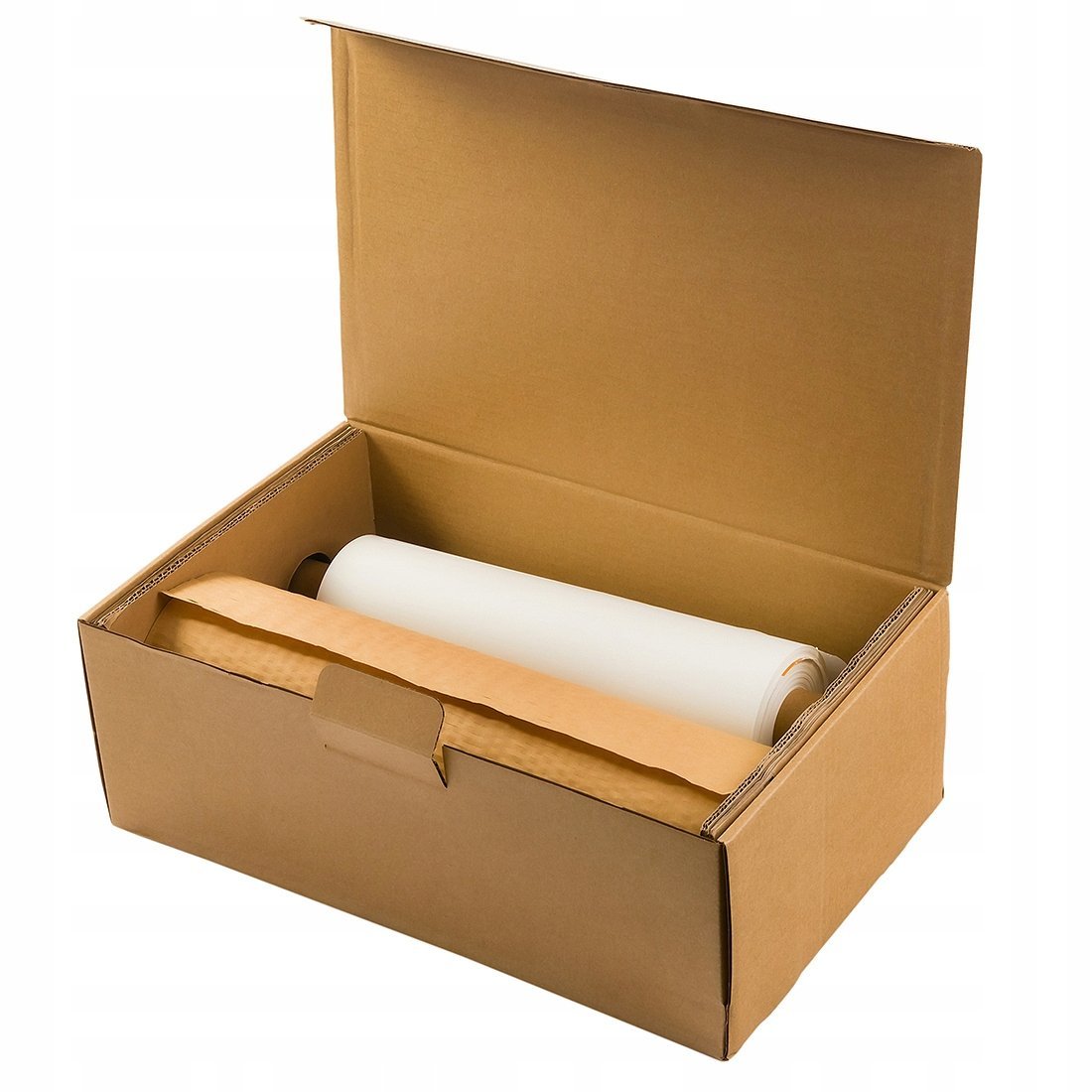 Papier Pakowy Dyspenser Plaster Miodu Nacinany Biały BOX Bublaki BP-H51 80m / BPH_51_80_BOXPLUS