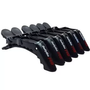 BaByliss Pro CROCO CLIP klipsy fryzjerskie 6szt. - Pozostałe akcesoria fryzjerskie - miniaturka - grafika 1