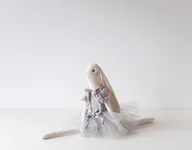 Maskotki i pluszaki - Miękka Przytulanka Baletnica Królik Emma - miniaturka - grafika 1