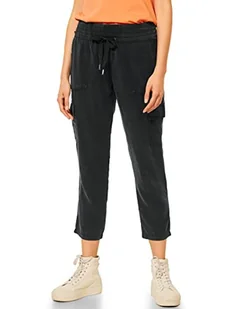 Street One Damskie spodnie do biegania, A375455, czarne, W36/L28 - Spodnie damskie - miniaturka - grafika 1