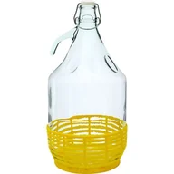 Domowy wyrób alkoholu - Gąsior Dama 5 l z koszykiem plastikowym i zamknięciem mechanicznym Browin - miniaturka - grafika 1
