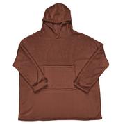 Krzesła - Bluza koc snuddie terracotta one size - miniaturka - grafika 1