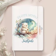 Notesy i bloczki - NOTATNIK z imieniem dziecka Niedźwiadek - miniaturka - grafika 1