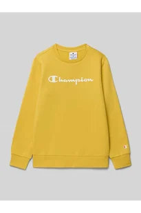 Bluza z nadrukiem z logo - Champion - Bluzy damskie - miniaturka - grafika 1