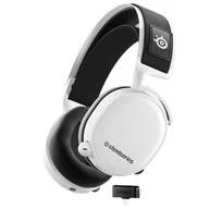 Słuchawki - SteelSeries Arctis 7+ białe - miniaturka - grafika 1