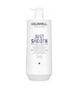 Szampony do włosów - Goldwell Dualsenses Just Smooth Szampon wygładzający do włosów puszących się 1000 ml - miniaturka - grafika 1