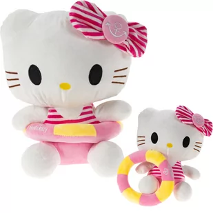 HELLO KITTY maskotka 35cm MIŚ pluszowa zabawka przytulanka dla dzieci róż - Maskotki i pluszaki - miniaturka - grafika 1