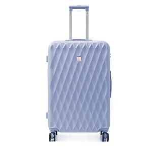 Walizka duża Semi Line T5951-4 Fioletowy - Walizki - miniaturka - grafika 1