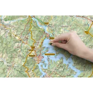 Przybory szkolne - ArtGlob Mapa zdrapka Bieszczady 1:75 000 - miniaturka - grafika 1