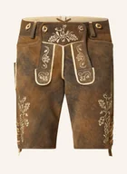 Moda i Uroda OUTLET - Ostarrichi Spodnie Skórzane W Stylu Ludowym Hirschruf braun - miniaturka - grafika 1