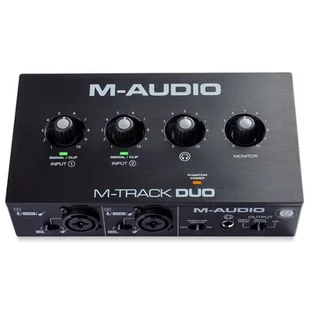 M-AUDIO M-Track DUO - Interfejs Audio USB - Instrumenty klawiszowe - miniaturka - grafika 1
