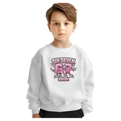 Bluzy dla dziewczynek - BLUZA DZIECIĘCA 67 SIX SEVEN VIRAL 122-128 DLA CHŁOPCA DZIEWCZYNKI - miniaturka - grafika 1