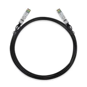 Pozostałe akcesoria sieciowe - TP-Link TL-SM5220-3M kabel InfiniBand / światłowodowy SFP+ DAC Czarny - miniaturka - grafika 1