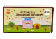 Zabawki interaktywne dla dzieci - Tablet Do Kart Edukacyjnych Nauka Języka Polski Angielski 224 Słowa Różowy - miniaturka - grafika 1