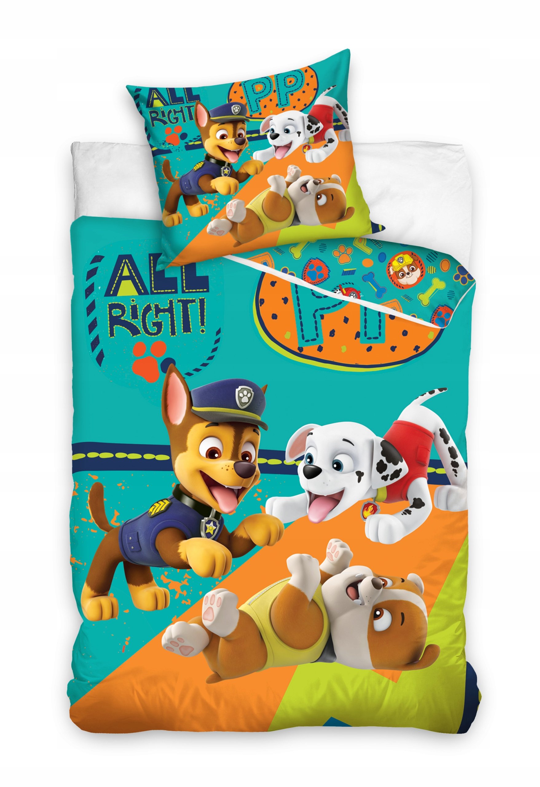 pościel Psi Patrol 140x200 Paw Raider Sky 2033