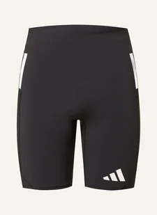 Adidas Legginsy Do Biegania Adizero Running Short Pocket Tight schwarz - Legginsy - miniaturka - grafika 1