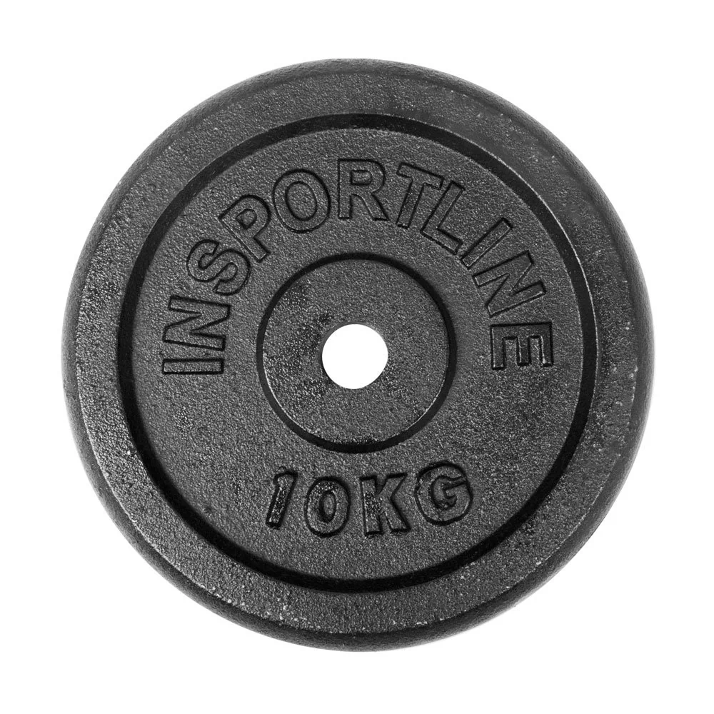 InSportLine Stalowe obciążenie, Blacksteel, 10 kg
