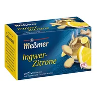 Herbata - Herbata Ziołowa Messmer Imbir Cytryna 20 torebek 40g - miniaturka - grafika 1