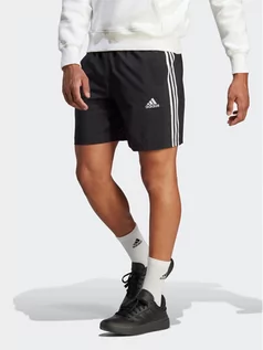 Spodenki damskie - adidas Szorty sportowe AEROREADY Essentials Chelsea 3-Stripes Shorts IC1484 Czarny Regular Fit - grafika 1