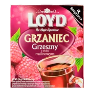 Herbata - Loyd Tea Grzaniec Grzaniec Grzeszny Malinowy 10x3g - miniaturka - grafika 1