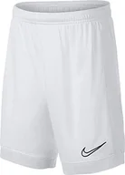 Spodenki damskie - Nike uniseks szorty dziecięce Dri-fit Academy szorty piłkarskie White (White/Black) S - miniaturka - grafika 1